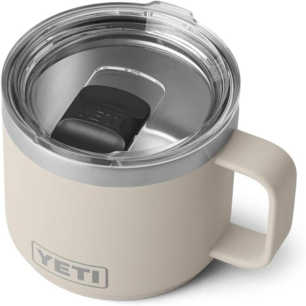 YETI RAMBLER TAZA APILABLE CON TAPA MAGSLIDER DE 14 OZ | BEIGE - 1