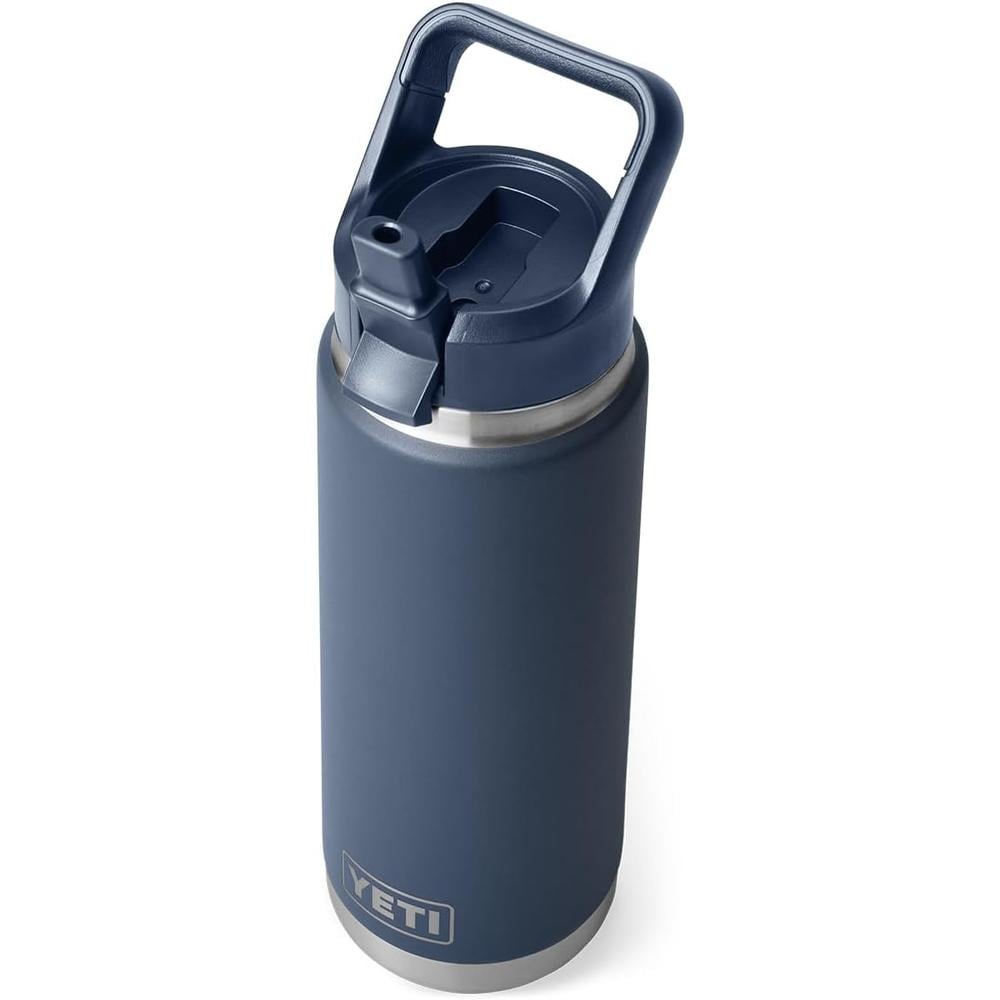 YETI BOTELLA RAMBLER CON TAPA DE CAÑITA DE 26 OZ | AZUL MARINO - 1