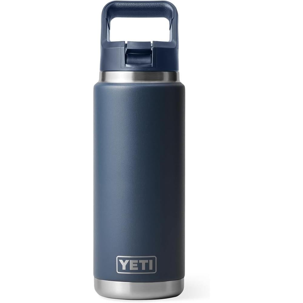 YETI BOTELLA RAMBLER CON TAPA DE CAÑITA DE 26 OZ | AZUL MARINO - 3