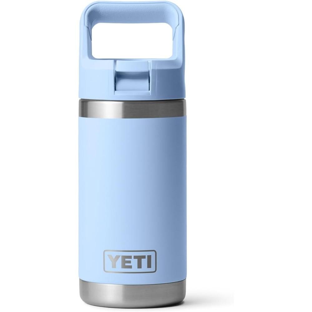 YETI BOTELLA RAMBLER JR. PARA NIÑOS CON CAÑITA DE 12 OZ | CELESTE - 3