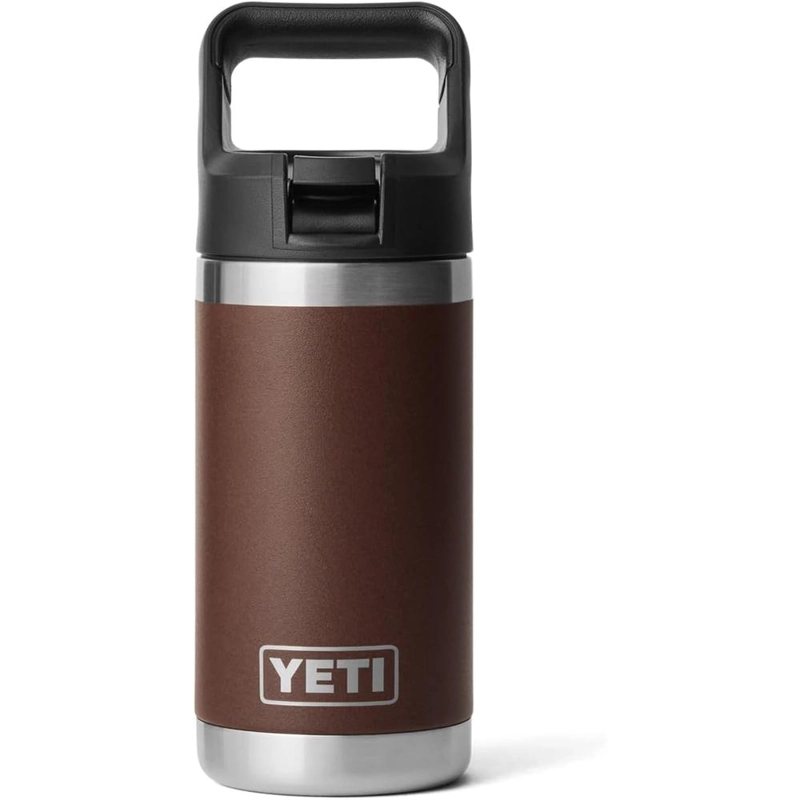 YETI BOTELLA RAMBLER JR. PARA NIÑOS CON CAÑITA DE 12 OZ | MARRÓN - 3