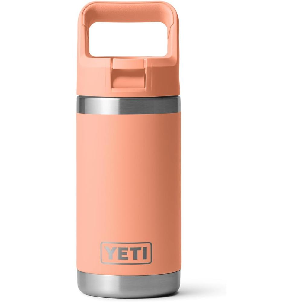 YETI BOTELLA RAMBLER JR. PARA NIÑOS CON CAÑITA DE 12 OZ | MELOCOTÓN - 3