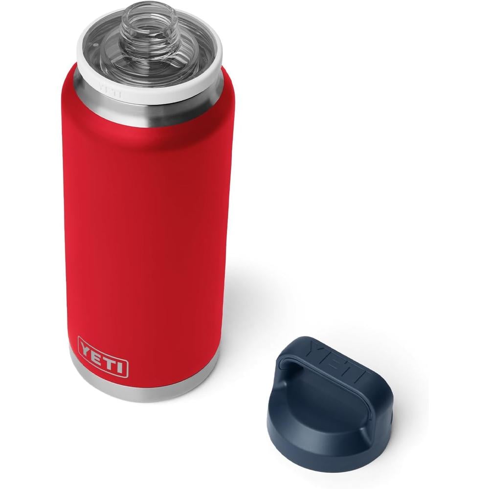 YETI BOTELLA RAMBLER CON TAPA PARA SORBOS DE 36 OZ | ROJO FUERTE - 1