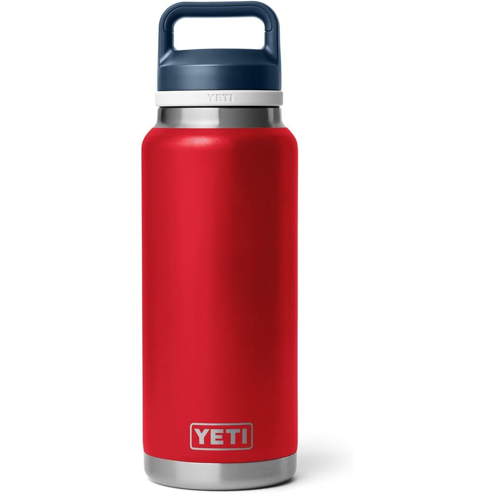 YETI BOTELLA RAMBLER CON TAPA PARA SORBOS DE 36 OZ | ROJO FUERTE - 3