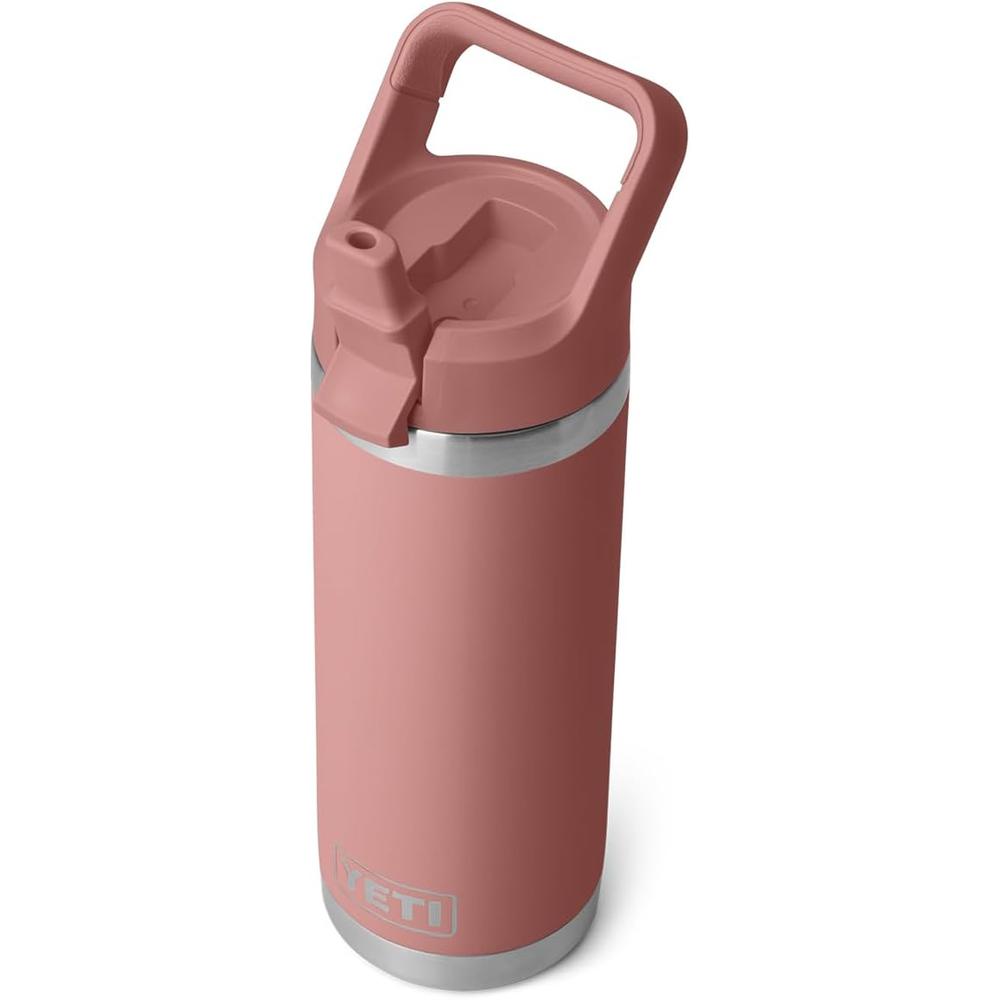 YETI BOTELLA RAMBLER CON TAPA DE CAÑITA DE 18 OZ | PALO ROSA - 1