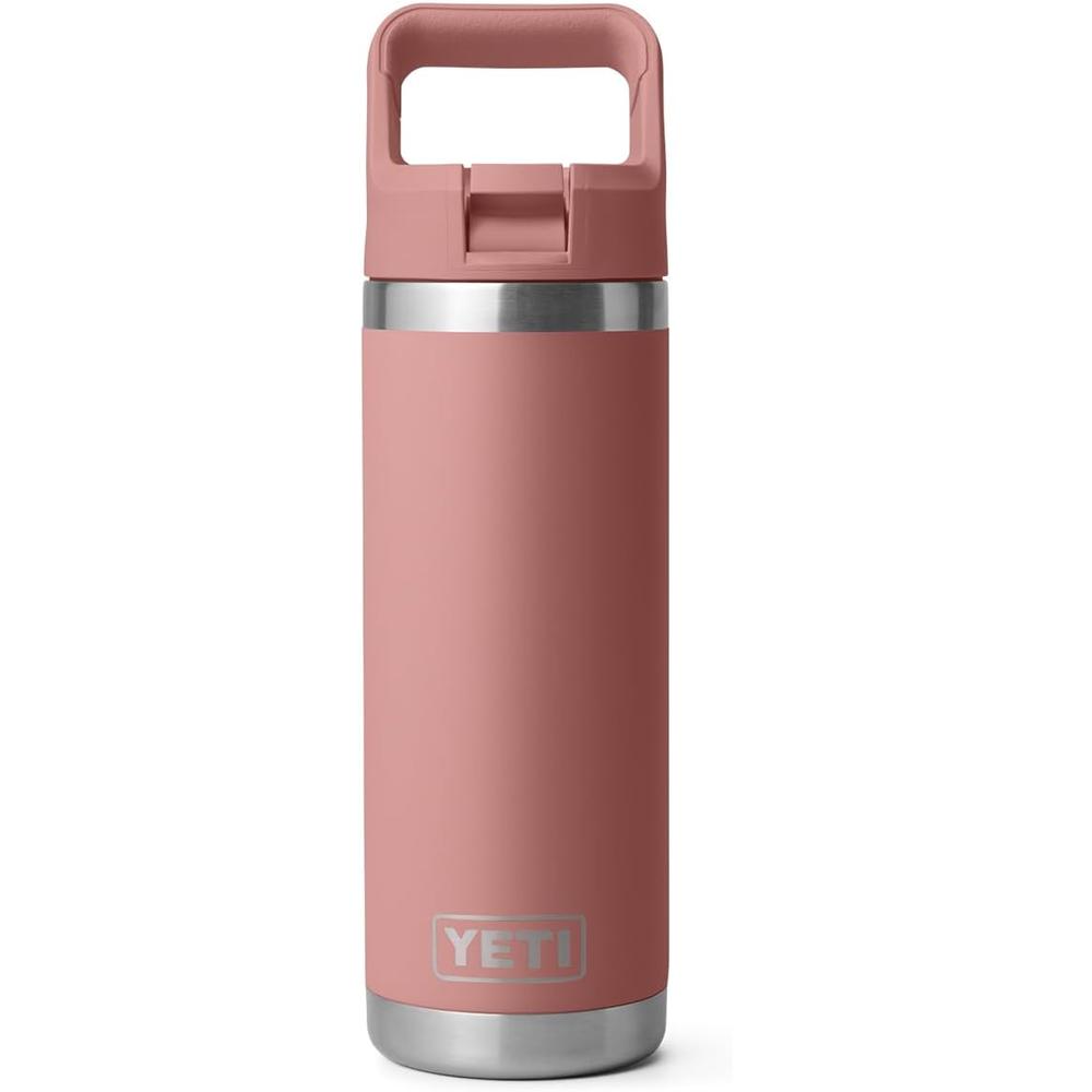 YETI BOTELLA RAMBLER CON TAPA DE CAÑITA DE 18 OZ | PALO ROSA - 3