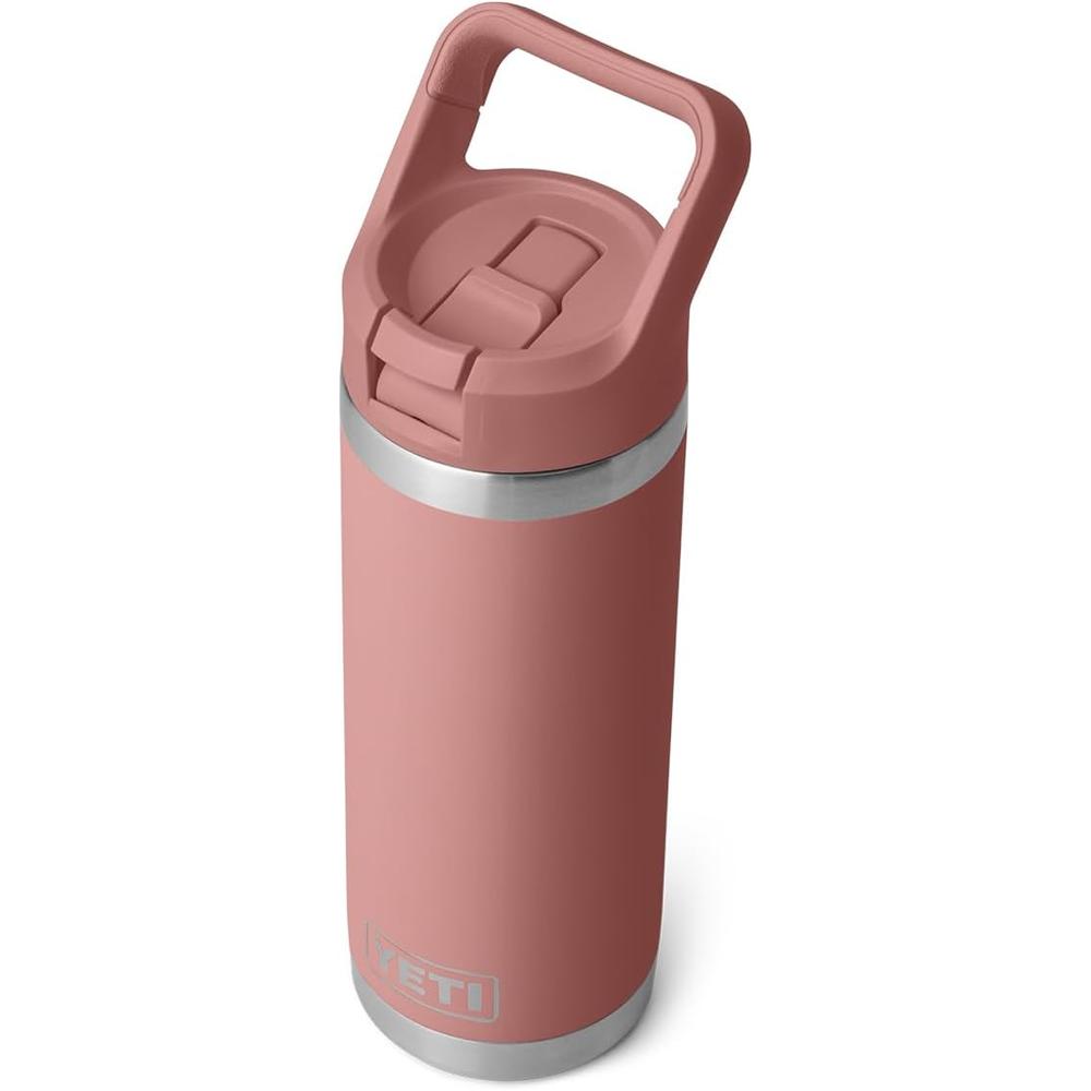 YETI BOTELLA RAMBLER CON TAPA DE CAÑITA DE 18 OZ | PALO ROSA - 5
