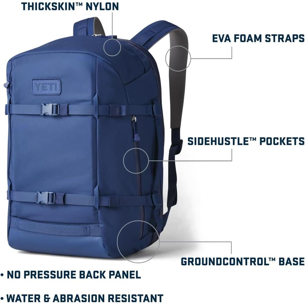 YETI CROSSROADS MOCHILA DE VIAJE DE 35L | ROJO - 2