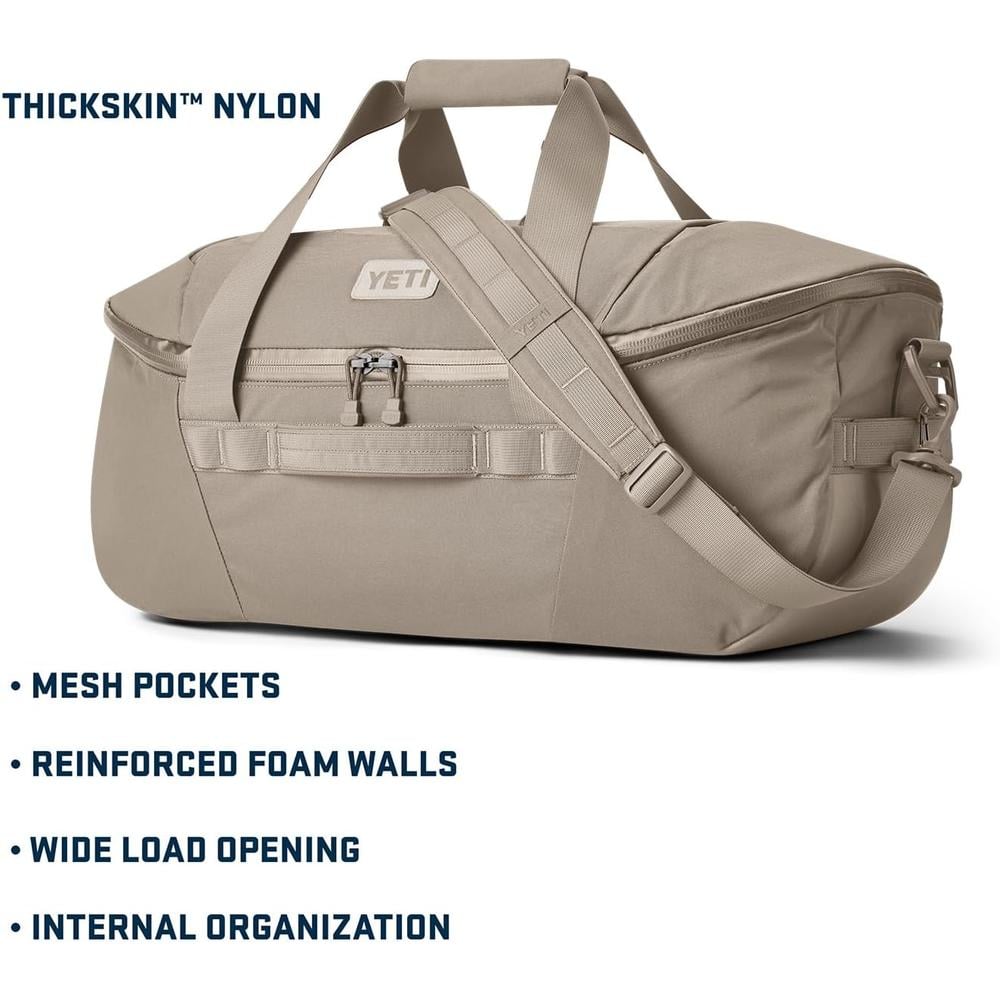 YETI CROSSROADS BOLSA DE LONA PARA VIAJE DE 60L | BEIGE - 2