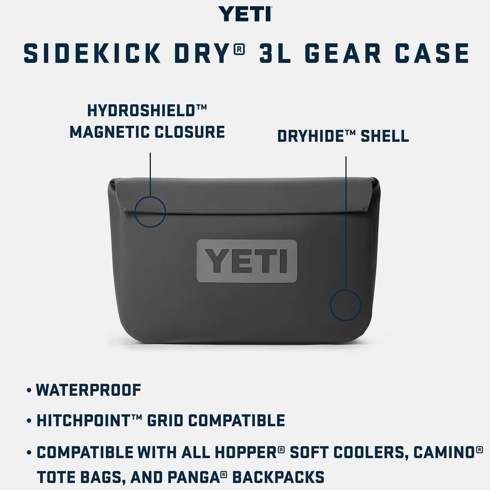 YETI SIDEKICK BOLSA DE VIAJE DE 3L | NEGRO - 2