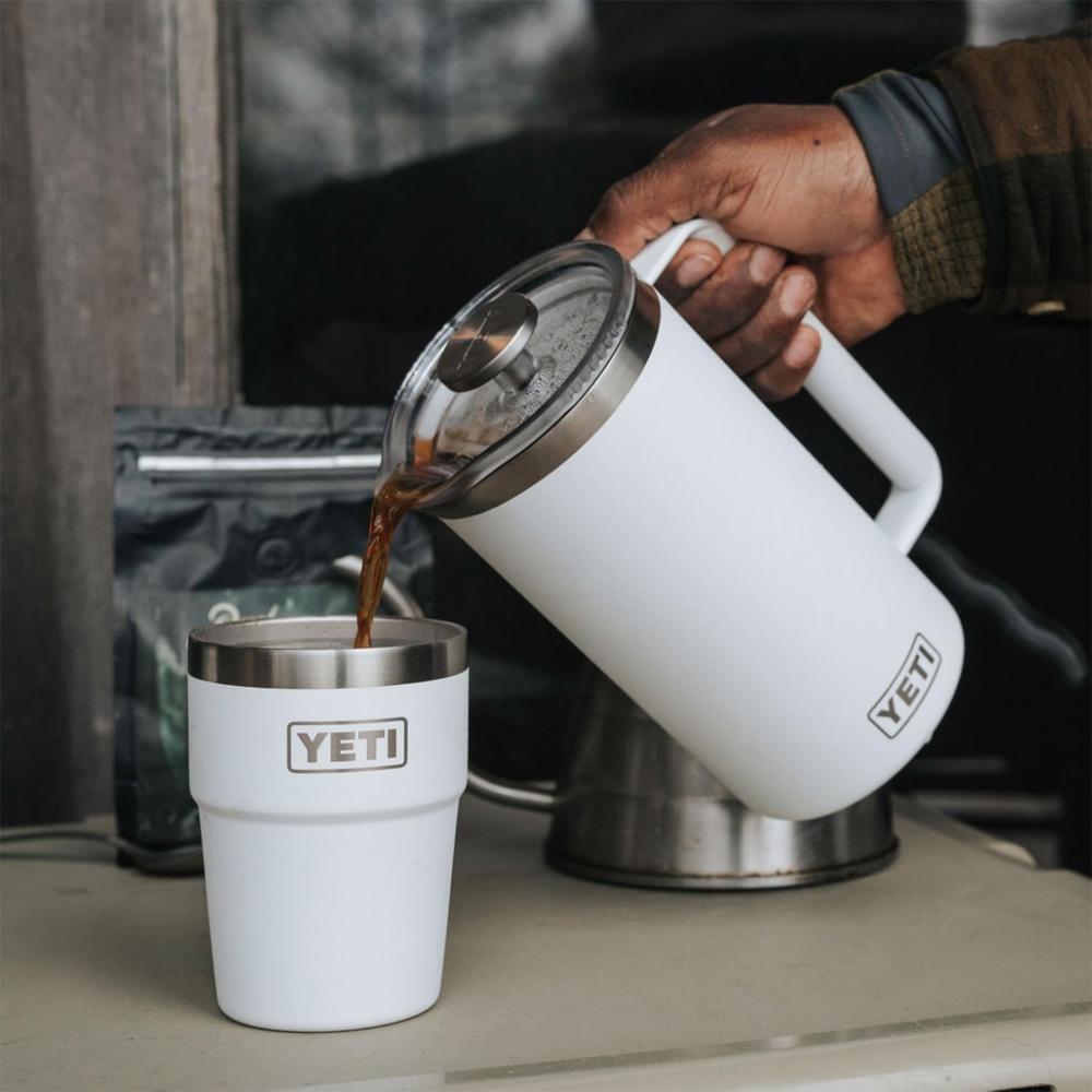 YETI RAMBLER CAFETERA DE PRENSA CON FILTRO DE 34 OZ | BLANCO - 6