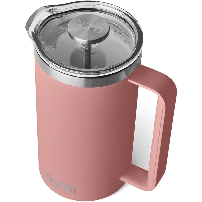 YETI RAMBLER CAFETERA DE PRENSA CON FILTRO DE 34 OZ | PALO ROSA - 1
