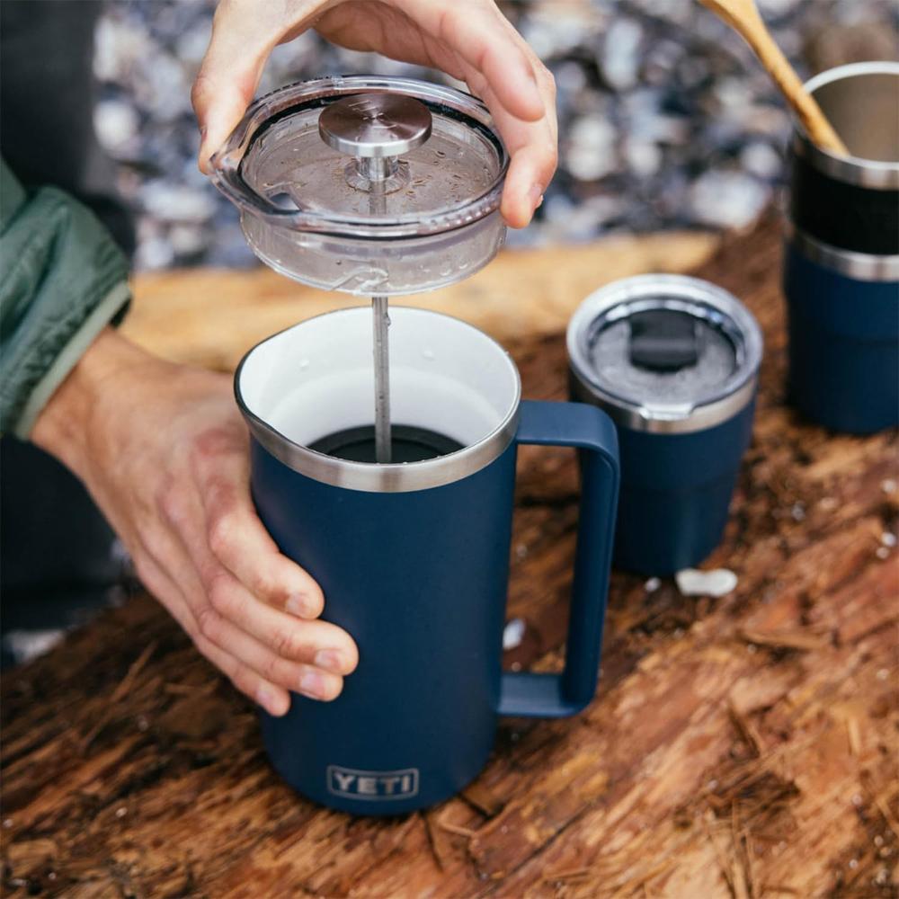 YETI RAMBLER CAFETERA DE PRENSA CON FILTRO DE 34 OZ | PALO ROSA - 6