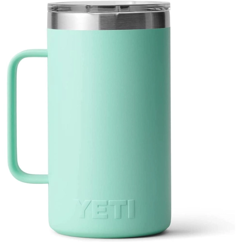 YETI RAMBLER TAZA DE 24 OZ CON TAPA MAGSLIDER | VERDE AGUA - 2