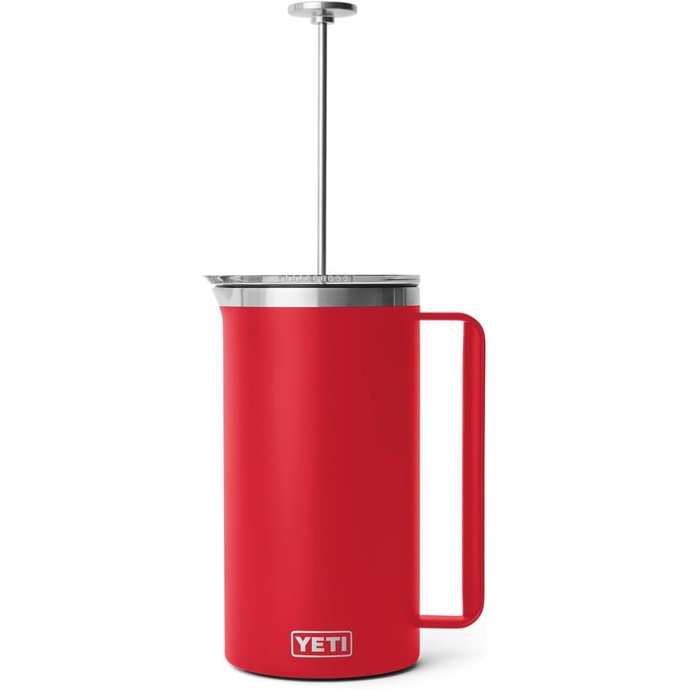 YETI RAMBLER CAFETERA DE PRENSA CON FILTRO DE 64 OZ | ROJO - 3