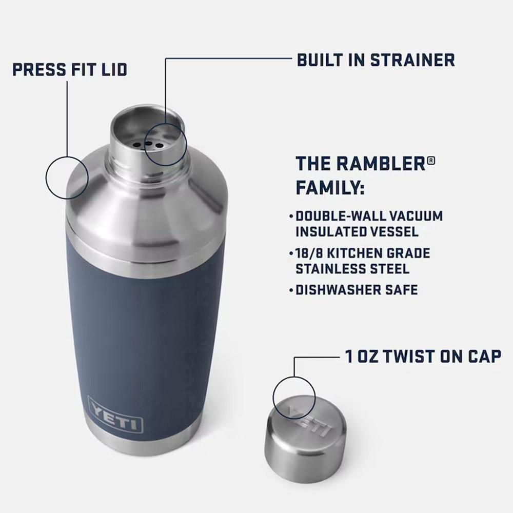 YETI RAMBLER COCTELERA DE 20 OZ | ROSA BEBÉ - 2