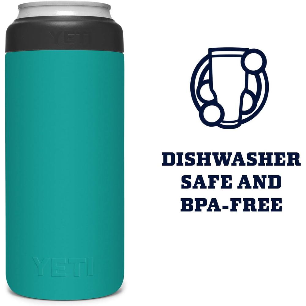 YETI RAMBLER AISLADOR DE LATAS INSERTABLE DE 12 OZ | TURQUEZA - 5