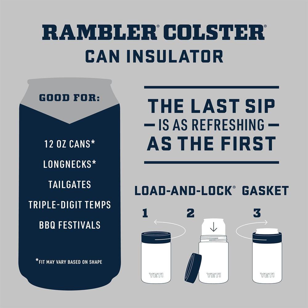 YETI RAMBLER AISLADOR DE LATAS NO INSERTABLE DE 12 OZ | VERDE LIMÓN - 2