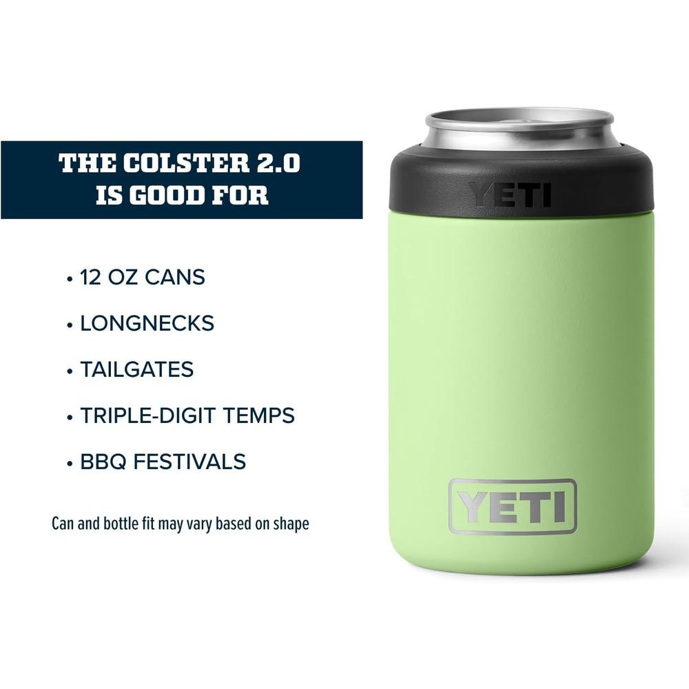 YETI RAMBLER AISLADOR DE LATAS NO INSERTABLE DE 12 OZ | VERDE LIMÓN - 3