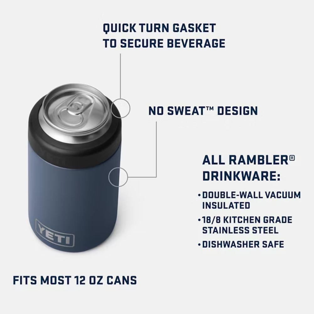 YETI RAMBLER AISLADOR DE LATAS NO INSERTABLE DE 12 OZ | VERDE LIMÓN - 4