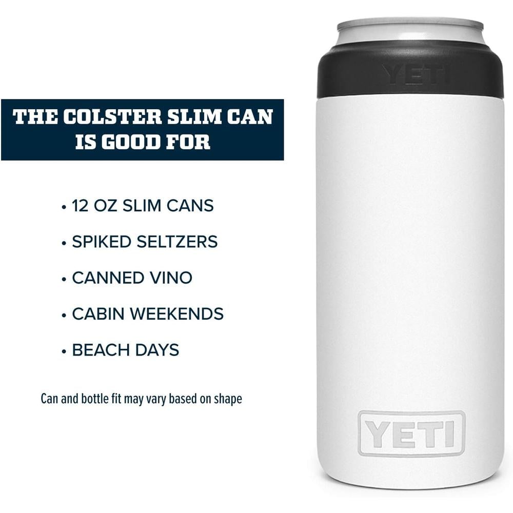 YETI RAMBLER AISLADOR DE LATAS INSERTABLE DE 12 OZ | BLANCO - 4