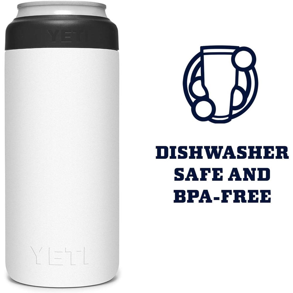 YETI RAMBLER AISLADOR DE LATAS INSERTABLE DE 12 OZ | BLANCO - 5
