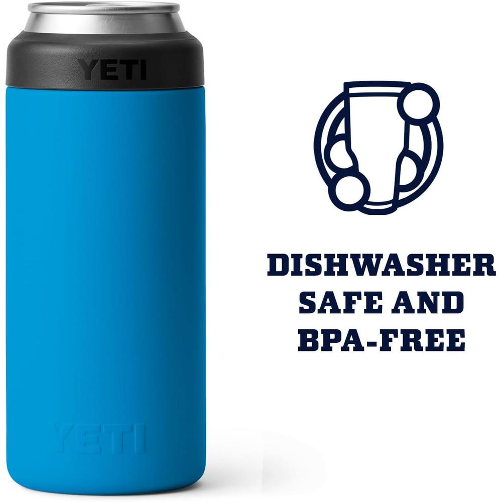 YETI RAMBLER AISLADOR DE LATAS INSERTABLE DE 12 OZ | AZUL - 5