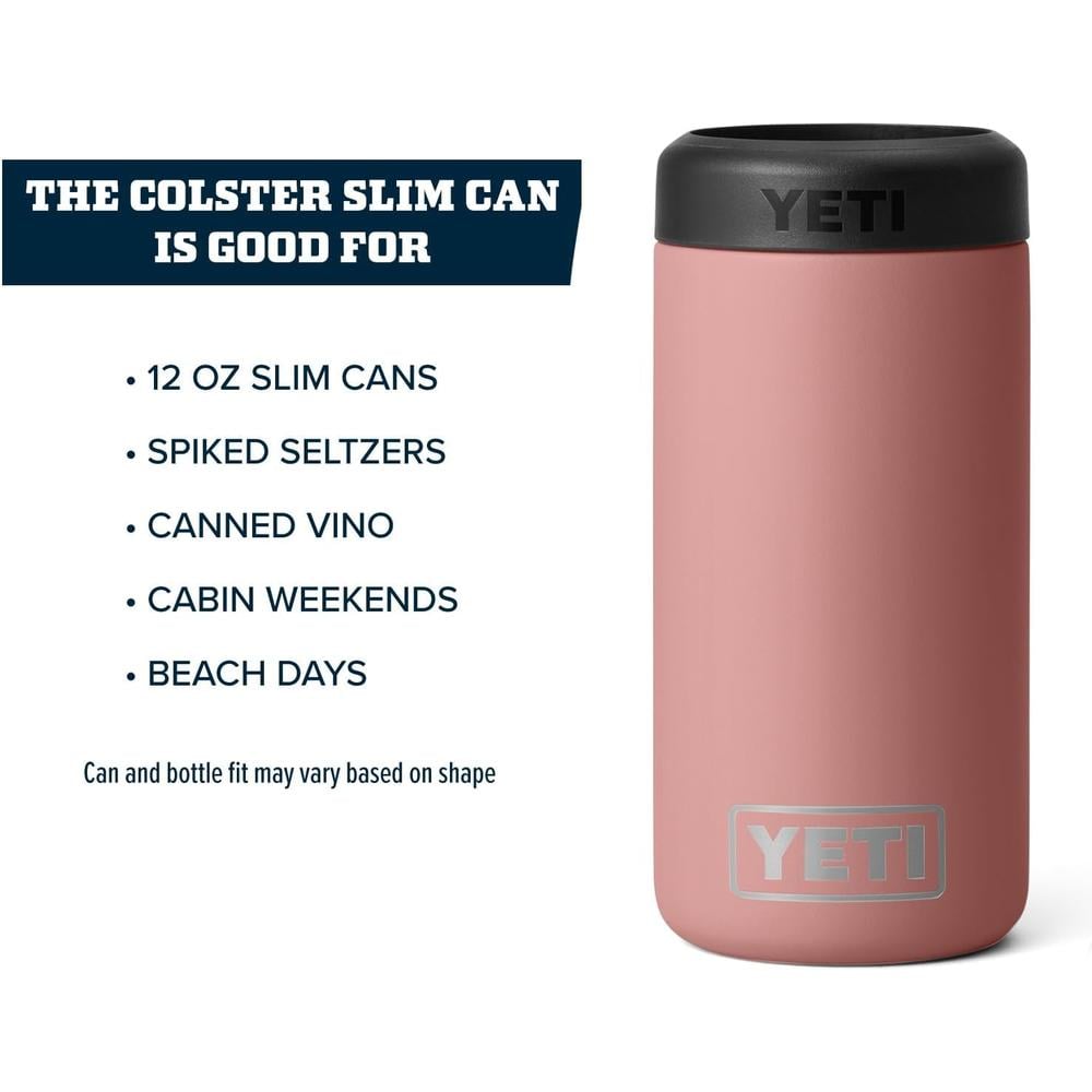 YETI RAMBLER AISLADOR DE LATAS NO INSERTABLE DE 12 OZ | PALO ROSA - 3