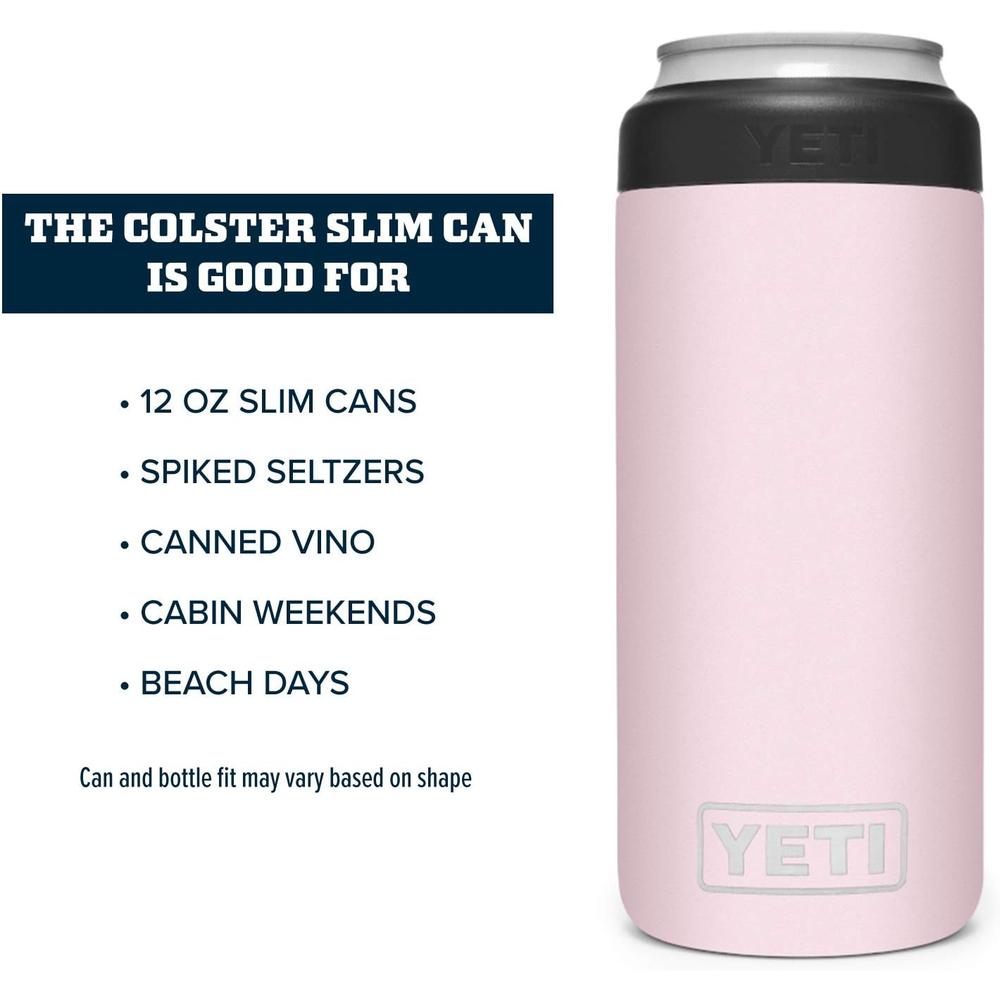 YETI RAMBLER AISLADOR DE LATAS INSERTABLE DE 12 OZ | ROSA CLARO - 4