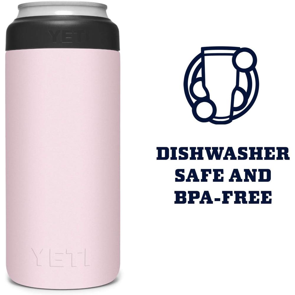 YETI RAMBLER AISLADOR DE LATAS INSERTABLE DE 12 OZ | ROSA CLARO - 5