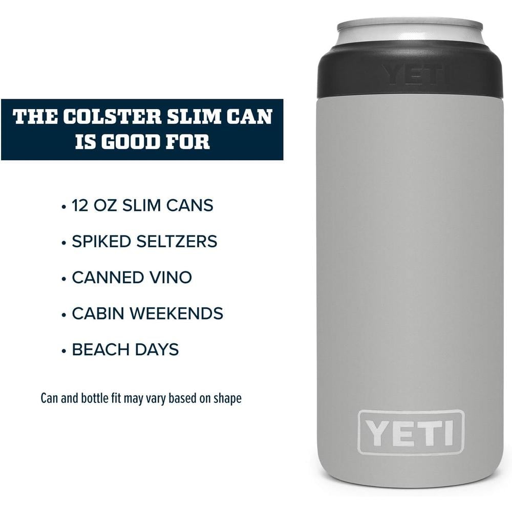 YETI RAMBLER AISLADOR DE LATAS INSERTABLE DE 12 OZ | GRIS - 4