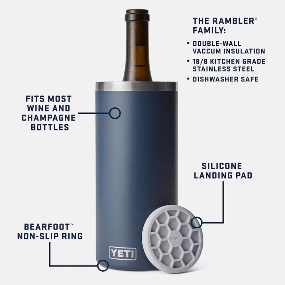 YETI RAMBLER COOLER FORRO DE VINO | ROJO - 2