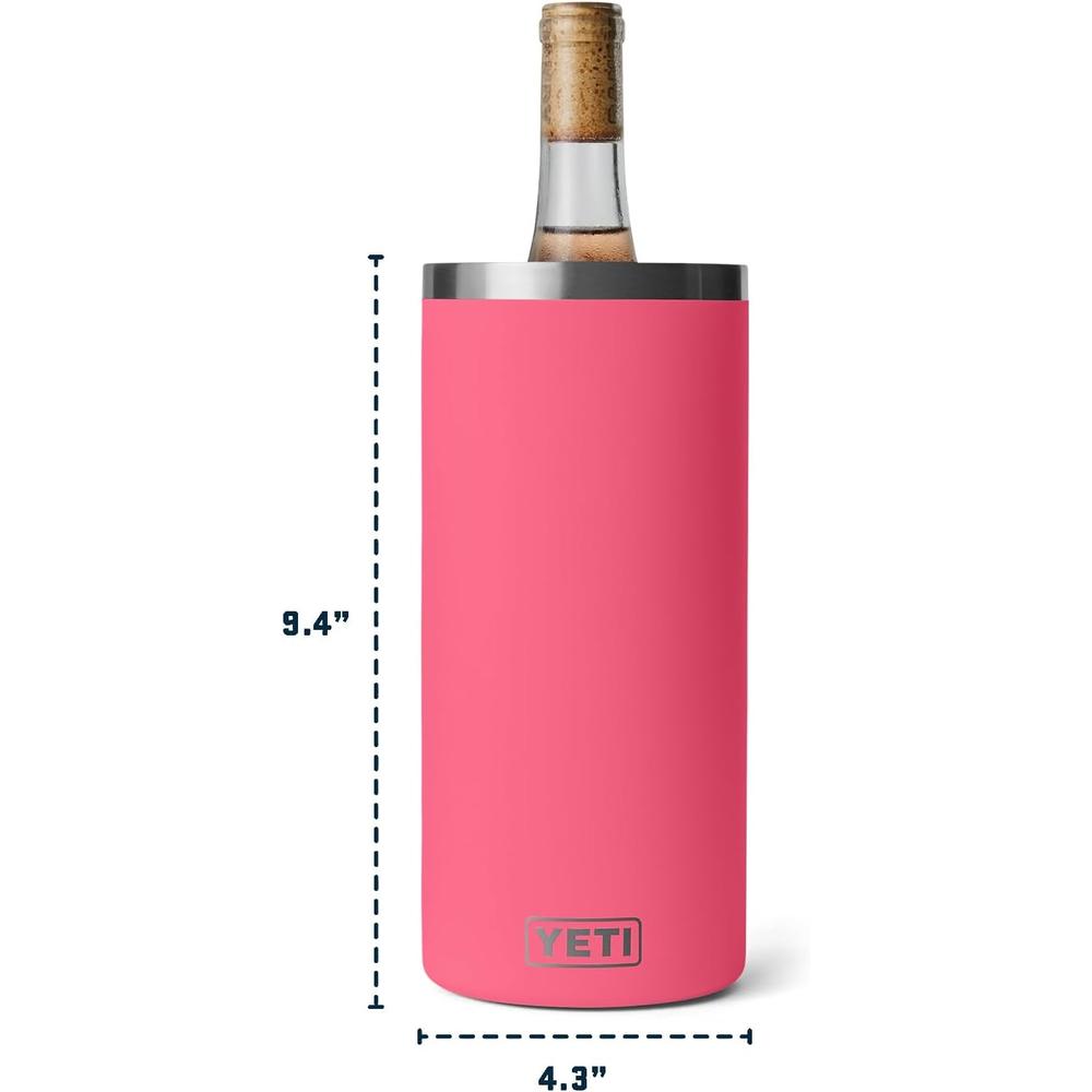YETI RAMBLER COOLER TIPO CUBETA Y FORRO DE VINO | ROSADO - 4