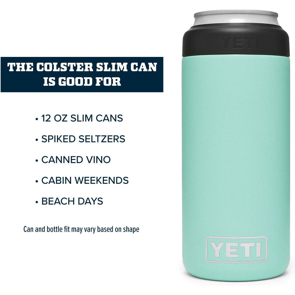 YETI RAMBLER AISLADOR DE LATAS NO INSERTABLE DE 12 OZ | VERDE AGUA - 4