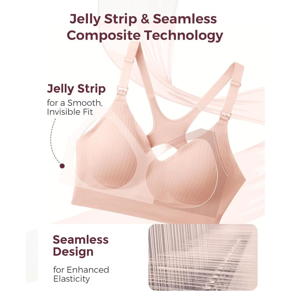 MOMCOZY BRASIER DE LACTANCIA DEPORTIVO Y SUAVE - 2
