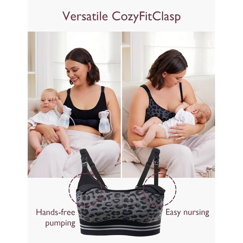 MOMCOZY BRASIER SIN AROS Y CON COPAS FIJAS - 2