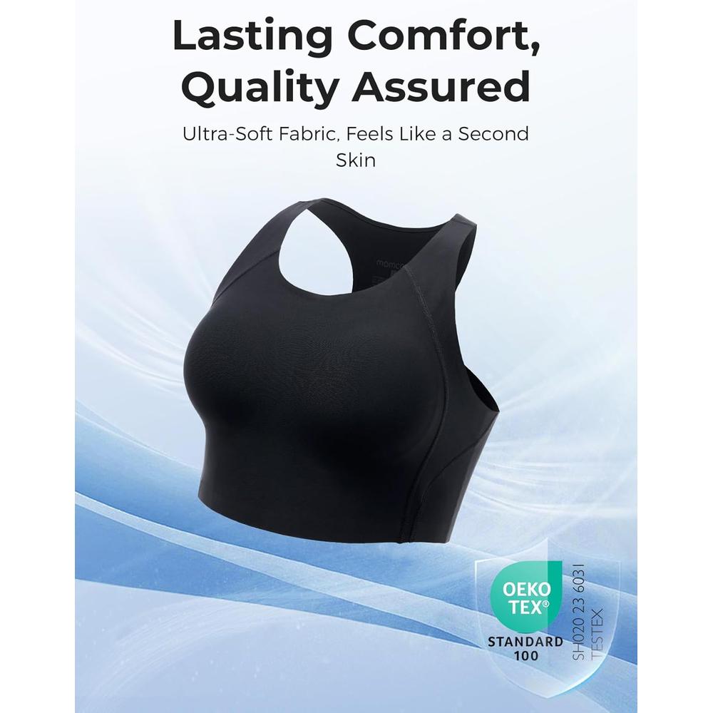 MOMCOZY BRASIER DEPORTIVO RACERBACK DE COBERTURA TOTAL - 5