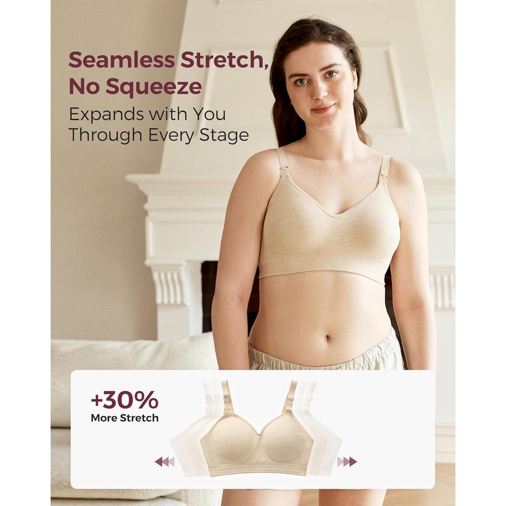 MOMCOZY BRASIER DE LACTANCIA ALGODÓN USA - 2
