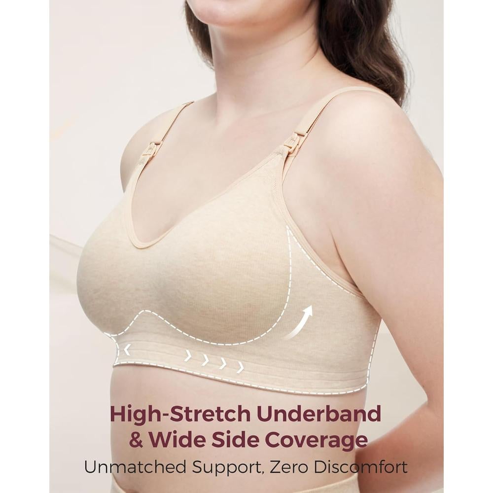 MOMCOZY BRASIER DE LACTANCIA ALGODÓN USA - 3