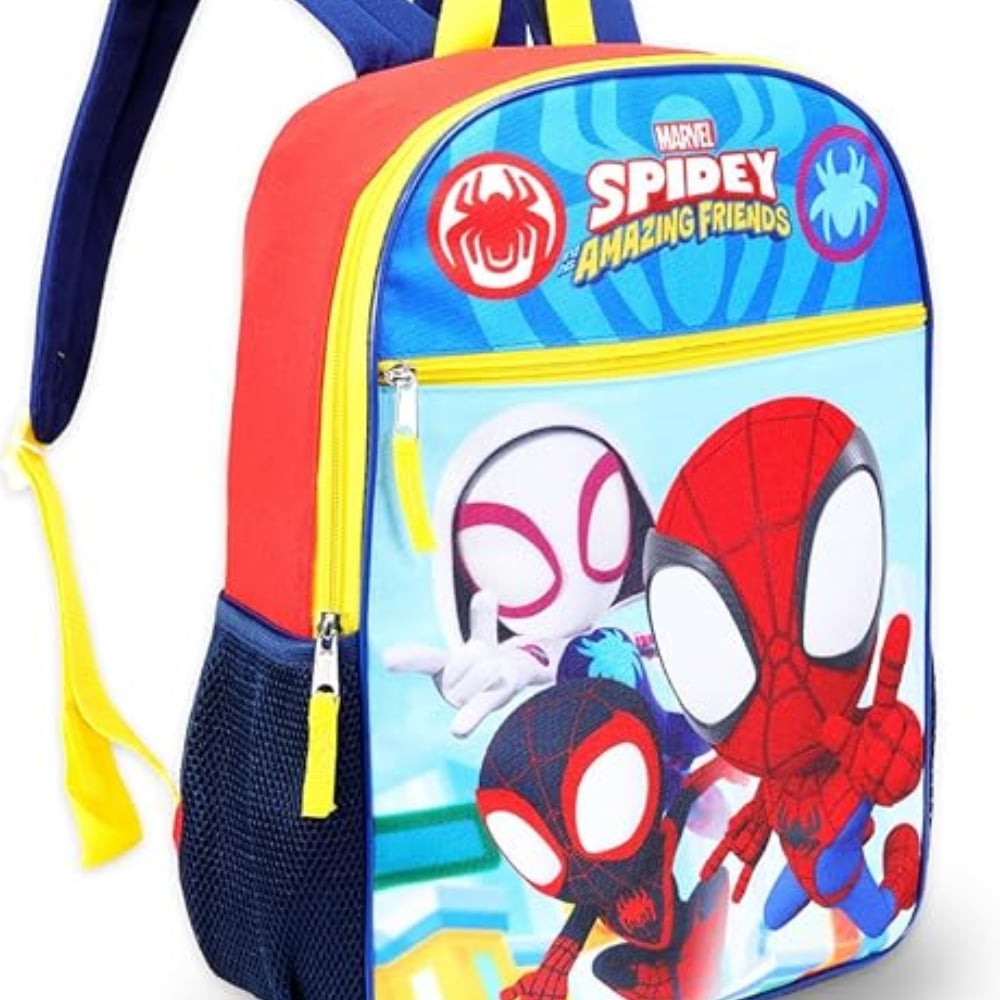 MARVEL SPIDEY AND HIS AMAZING FRIENDS - JUEGO DE MOCHILA DE 5 PIEZAS DE SPIDERMAN - 1