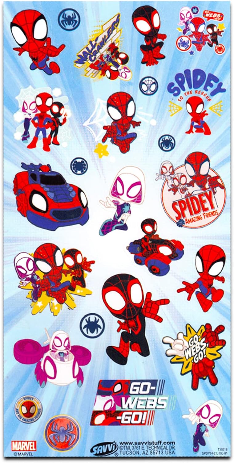 MARVEL SPIDEY AND HIS AMAZING FRIENDS - JUEGO DE MOCHILA DE 5 PIEZAS DE SPIDERMAN - 5