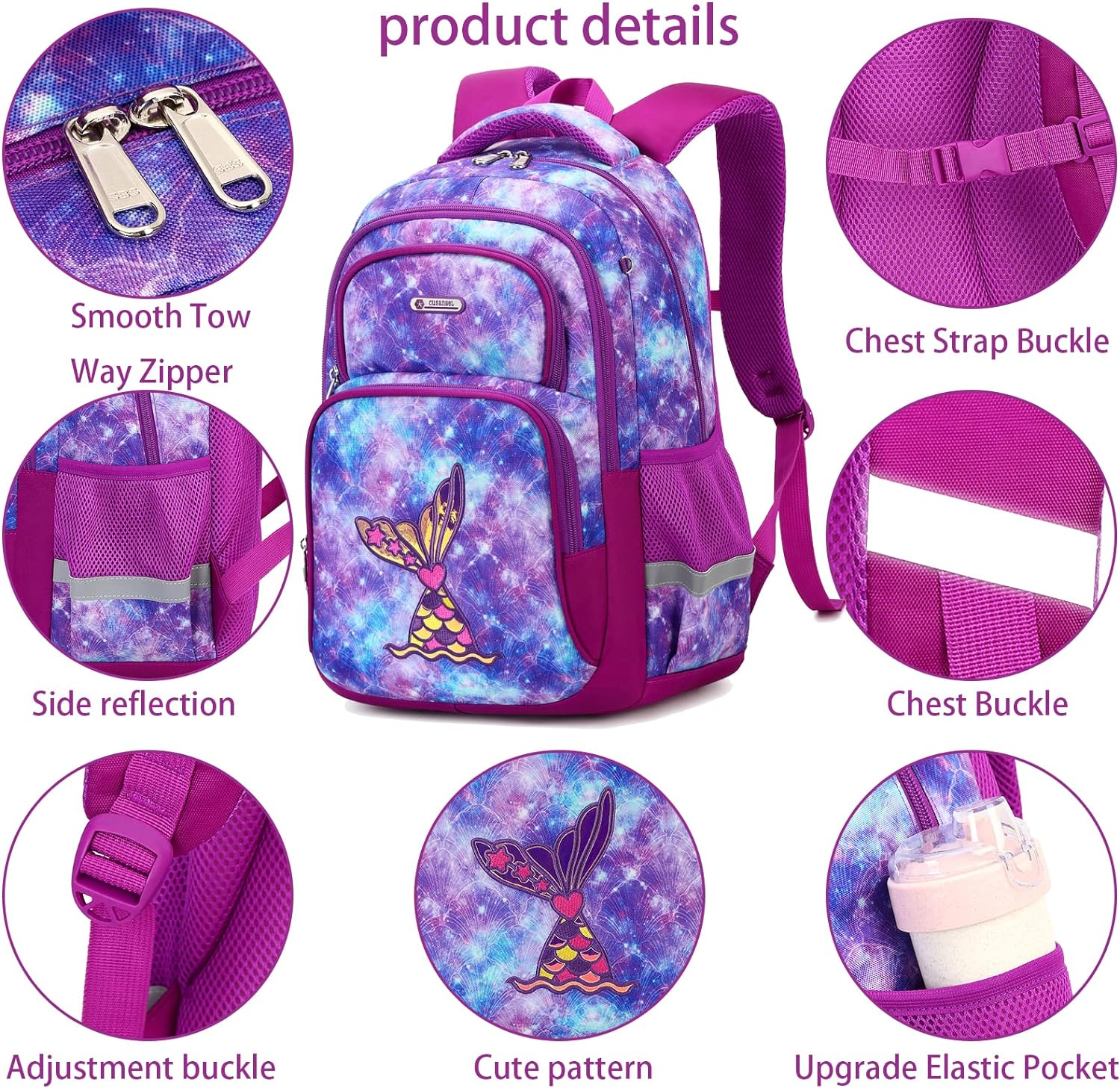 JUEGO DE 3 MOCHILAS DE DINOSAURIO PARA NIÑOS CON CAJA DE ALMUERZO, BOLSA DE LIBRO ESCOLAR PARA NIÑOS PRIMARIOS PREESCOLARES - 4