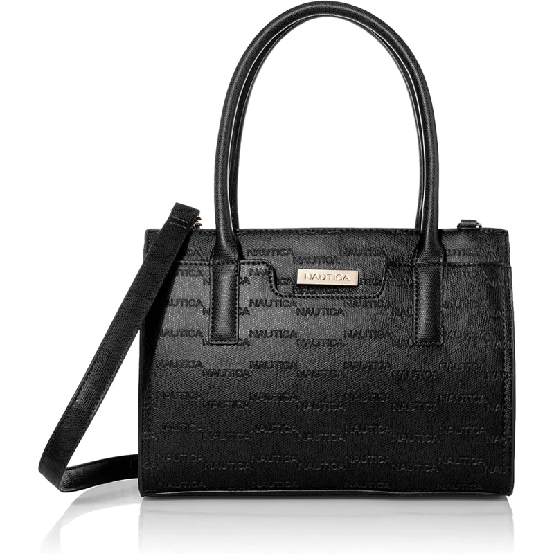 NAUTICA | BOLSO SATCHEL SANDY JR. CON ASA SUPERIOR Y CORREA CROSSBODY REMOVIBLE - 1