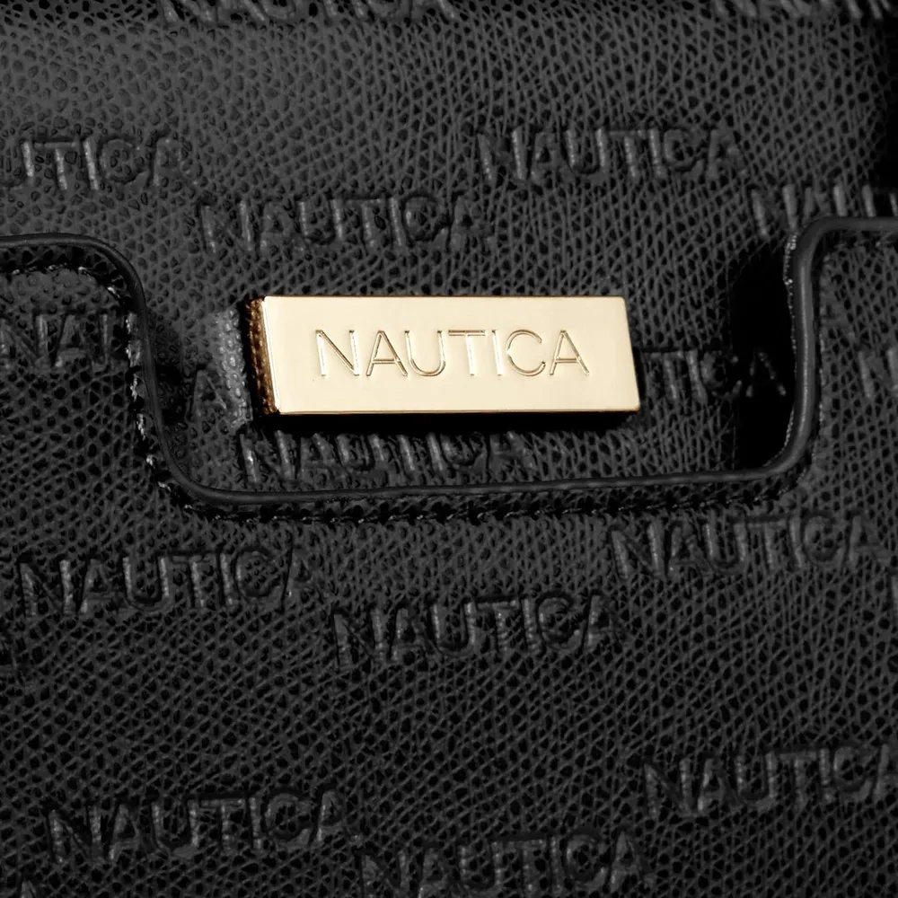 NAUTICA | BOLSO SATCHEL SANDY JR. CON ASA SUPERIOR Y CORREA CROSSBODY REMOVIBLE - 3