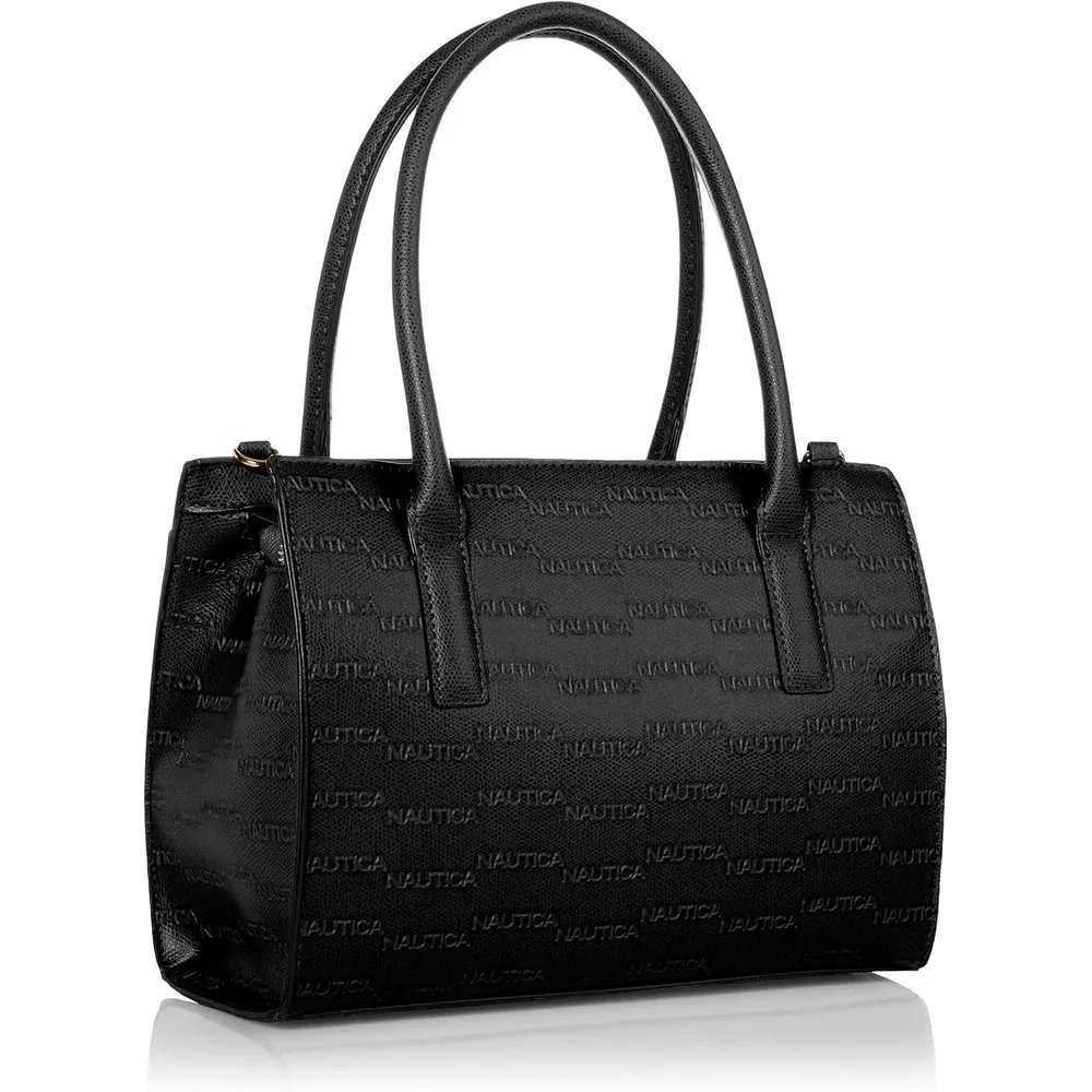 NAUTICA | BOLSO SATCHEL SANDY JR. CON ASA SUPERIOR Y CORREA CROSSBODY REMOVIBLE - 4