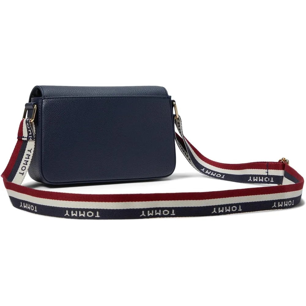 TOMMY HILFIGER | BOLSO CON SOLAPA REESE II DE PVC TEXTURIZADO CROSSBODY - 2