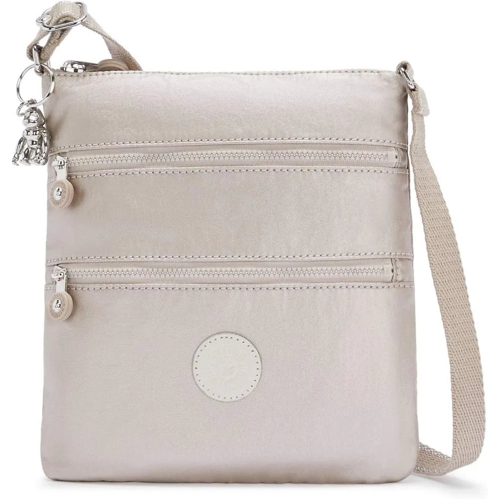 KIPLING | MINI BOLSO KEIKO AJUSTABLE CROSSBODY (METALLIC GLOW) - 1