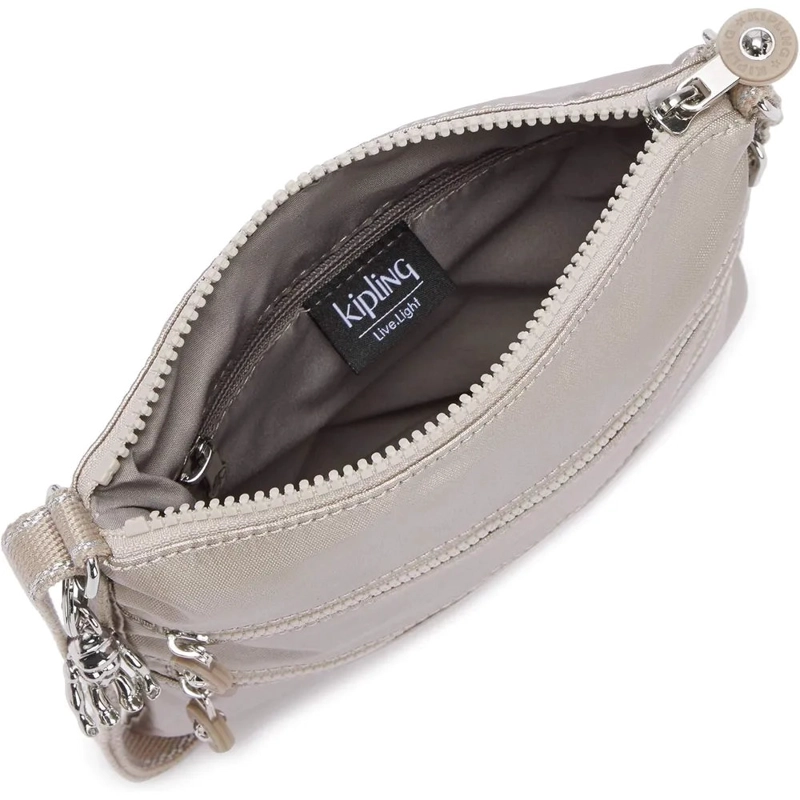 KIPLING | MINI BOLSO KEIKO AJUSTABLE CROSSBODY (METALLIC GLOW) - 3