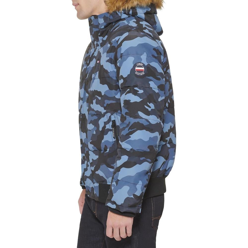 CASACA TOMMY HILFIGER BOMBER ACOLCHADA DE TELA ÁRTICA PARA HOMBRE - 5