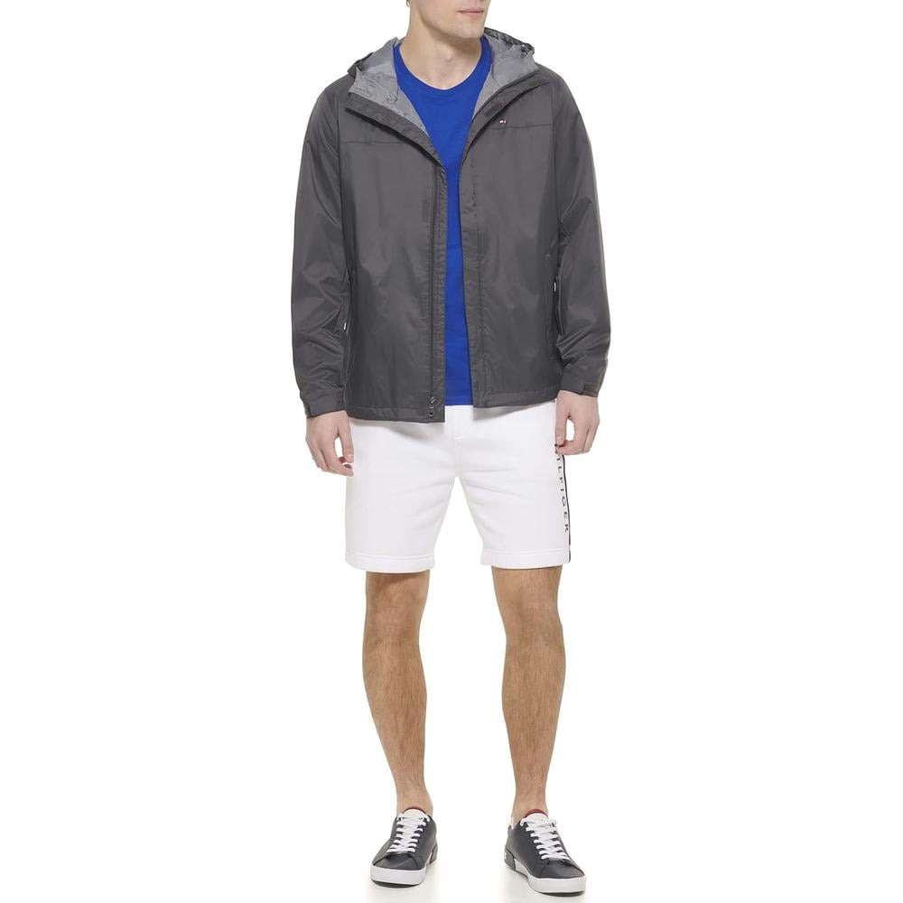 CASACA TOMMY HILFIGER CON CAPUCHA LIGERA Y TRANSPIRABLE PARA HOMBRE - 2